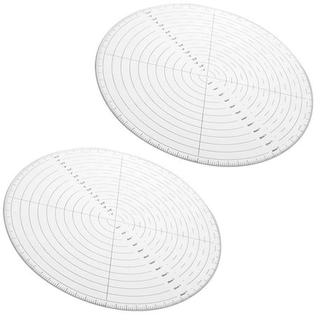 2Pcs Round Center Finder Compass 10 inch Clear Acrylic Circle Center Finder Tool for Woodworking Drawing Circles
2Pcs Round Center Finder Compass 10 inch Clear Acrylic Circle Center Finder Tool for Woodworking Drawing Circles