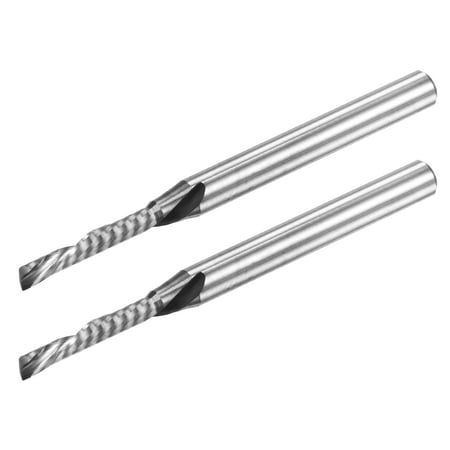 Uxcell 1/8 Shank 2mm x 12mm Carbide 1-Flute Left Hand End Mill CNC Router Bit 2 Pack
Uxcell 1/8 Shank 2mm x 12mm Carbide 1-Flute Left Hand End Mill CNC Router Bit 2 Pack
