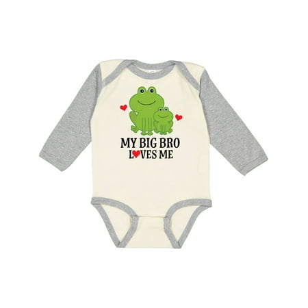 Inktastic My Big Bro Loves Me Little Brother Frog Gift Baby Boy Long Sleeve Bodysuit
Inktastic My Big Bro Loves Me Little Brother Frog Gift Baby Boy Long Sleeve Bodysuit