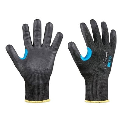 CoreShield A7/F Coated Cut Resistant Gloves 6/XS HPPE/Alloy Nitrile Micro-Foam 13 ga Black | Bundle of 5 Pairs
CoreShield A7/F Coated Cut Resistant Gloves 6/XS HPPE/Alloy Nitrile Micro-Foam 13 ga Black | Bundle of 5 Pairs