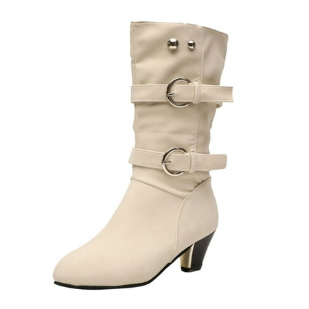 Mackneog Women s Vintage Buckle Round Toe Plus Velvet Mid Heel Cowboy Boots Shoes Gift on Clearance
Mackneog Women s Vintage Buckle Round Toe Plus Velvet Mid Heel Cowboy Boots Shoes Gift on Clearance