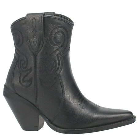 Dingo Womens Pretty N Prissy Snip Toe Boots Ankle High Heel 3 & Up