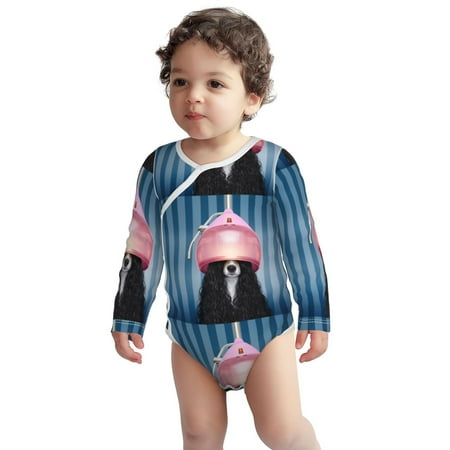 Haiem Dog in Hairdresser Printed Unisex-Baby Long Sleeve Onesies Bodysuits Unisex Babies Snap-Up Rompers-3 Months
Haiem Dog in Hairdresser Printed Unisex-Baby Long Sleeve Onesies Bodysuits Unisex Babies Snap-Up Rompers-3 Months