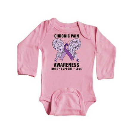 Inktastic Chronic Pain Awarenesss Hope Support and Love Gift Baby Boy or Baby Girl Long Sleeve Bodysuit
Inktastic Chronic Pain Awarenesss Hope Support and Love Gift Baby Boy or Baby Girl Long Sleeve Bodysuit
