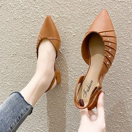 YOUSNH New Women s Non Slip Thick Heel Rhinestone Fairy Pointed Toe Sandals in Summer Womens Sandals Orange 8(40)
YOUSNH New Women s Non Slip Thick Heel Rhinestone Fairy Pointed Toe Sandals in Summer Womens Sandals Orange 8(40)