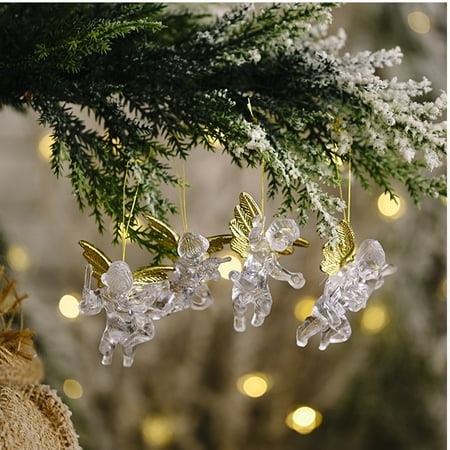 Zedker Christmas Decorations Outdoor Porch Vintage Christmas Ornaments Clearance Christmas Decoration Supplies Transparent Angel Pendant Creative Little Angel Pendant Christma
Zedker Christmas Decorations Outdoor Porch Vintage Christmas Ornaments Clearance Christmas Decoration Supplies Transparent Angel Pendant Creative Little Angel Pendant Christma