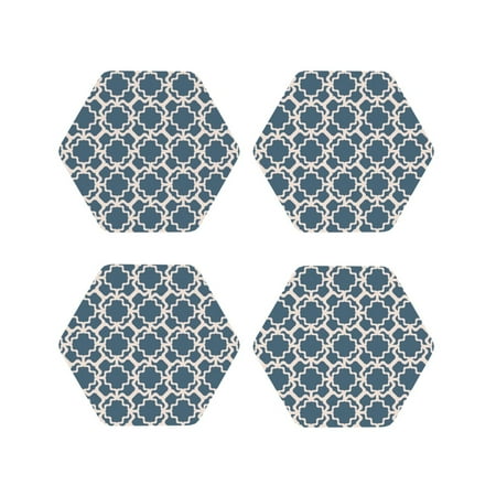 Coasters Set of 4 - Exotic Geometric Patterns Drink Coasters for Tabletop Protection Leather Coasters for Living Room Decor and Housewarming Gift Hexagon
Coasters Set of 4 - Exotic Geometric Patterns Drink Coasters for Tabletop Protection Leather Coasters for Living Room Decor and Housewarming Gift Hexagon
