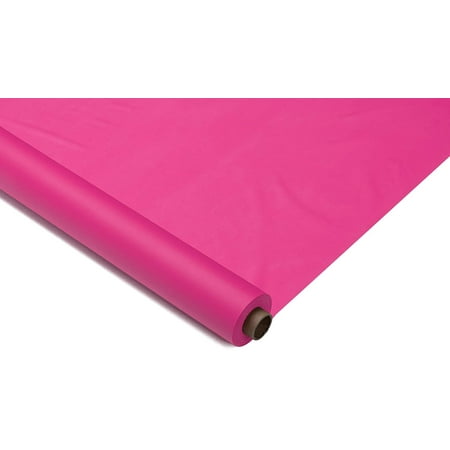 Exquisite 300 ft Hot Pink Plastic Tablecloth Rolls - 300 ft. x 40 in - Disposable Plastic Roll Table Cover Rolls - Hot Pink (Cerise)
Exquisite 300 ft Hot Pink Plastic Tablecloth Rolls - 300 ft. x 40 in - Disposable Plastic Roll Table Cover Rolls - Hot Pink (Cerise)
