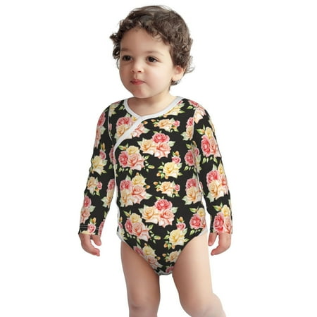 Haiem Rose Flowers Printed Unisex-Baby Long Sleeve Onesies Bodysuits Unisex Babies Snap-Up Rompers-2 Years
Haiem Rose Flowers Printed Unisex-Baby Long Sleeve Onesies Bodysuits Unisex Babies Snap-Up Rompers-2 Years