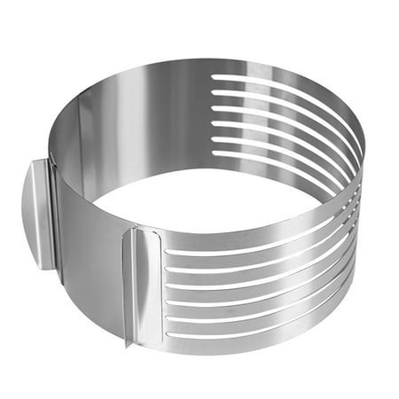 Stainless Steel Cake Ring Baking Mold Baking Frame Cake Ring Adjustable Slicers silicone chocolate molds fondant molds silicone fondant mold
Stainless Steel Cake Ring Baking Mold Baking Frame Cake Ring Adjustable Slicers silicone chocolate molds fondant molds silicone fondant mold