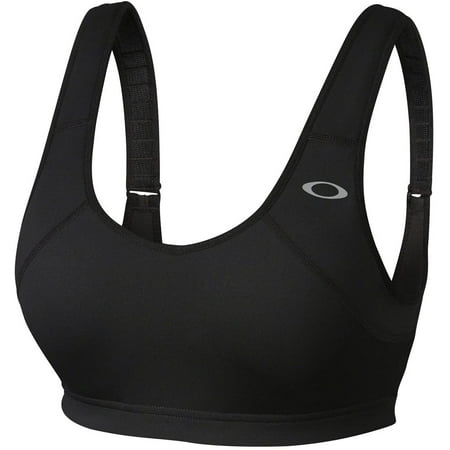 Oakley Women s No Bounce 2.0 Sports Bra (X-Small) (Jet Black)