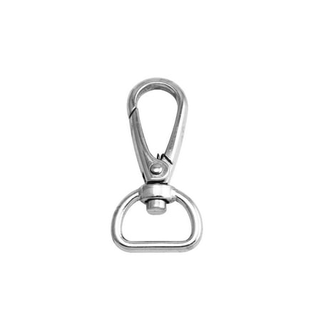 Fenggtonqii Silvery 0.6 Inner Diameter D Ring Lobster Clasps Swivel Snap Buckle Hooks Pack of 4
Fenggtonqii Silvery 0.6 Inner Diameter D Ring Lobster Clasps Swivel Snap Buckle Hooks Pack of 4