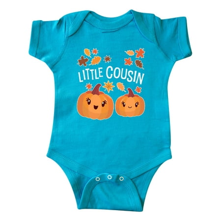 Inktastic Little Cousin Pumpkins with Fall Leaves Gift Baby Boy or Baby Girl Bodysuit
Inktastic Little Cousin Pumpkins with Fall Leaves Gift Baby Boy or Baby Girl Bodysuit