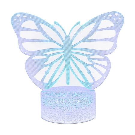 Yrtoes Smart Light Switch Halloween Lights Butterfly LED Night Light Colorful 16 Colors Remote Control 3D Desk Lamp Gift
Yrtoes Smart Light Switch Halloween Lights Butterfly LED Night Light Colorful 16 Colors Remote Control 3D Desk Lamp Gift