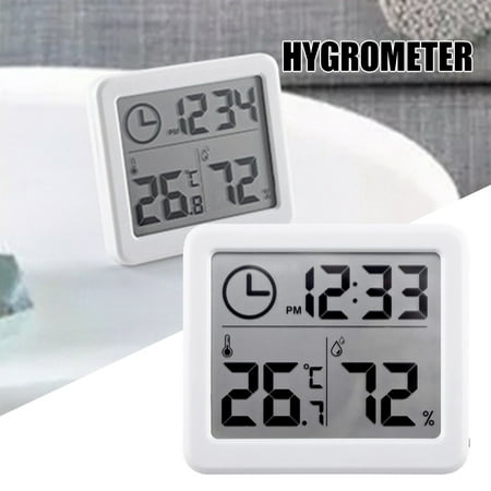 Saekor Digital Indoor Thermometer Hygrometer With LCD Display Temperature Humidity Meter Gauge Default
Saekor Digital Indoor Thermometer Hygrometer With LCD Display Temperature Humidity Meter Gauge Default