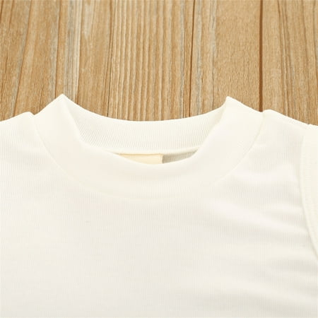TOWED22 Toddler Tshirt Kids Toddler Baby Girls Spring Summer Solid Cotton Sleeveless T Shirt Short Sleeve Shirts For Toddler White
TOWED22 Toddler Tshirt Kids Toddler Baby Girls Spring Summer Solid Cotton Sleeveless T Shirt Short Sleeve Shirts For Toddler White