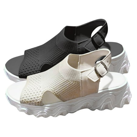 PEASKJP Brown Sandals Women 2023 Summer Women Casual Open Toe Comfortable Soft Bottom Breathable Sandals Sandals Shoes Non Slip Rubber Sole Beige 7
PEASKJP Brown Sandals Women 2023 Summer Women Casual Open Toe Comfortable Soft Bottom Breathable Sandals Sandals Shoes Non Slip Rubber Sole Beige 7