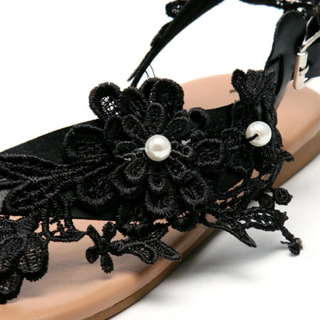 Sandals For Women Summer Womens Summer Non Slip Lace Flowers Buckle Strap Flat Beach Open Toe Breathable Sandals Shoes
Sandals For Women Summer Womens Summer Non Slip Lace Flowers Buckle Strap Flat Beach Open Toe Breathable Sandals Shoes