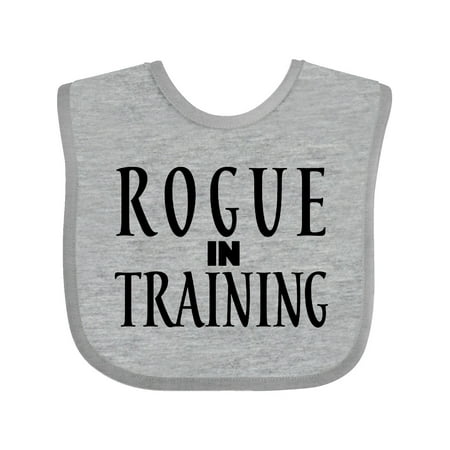 Inktastic Rogue in Training Gift Baby Boy or Baby Girl Bib