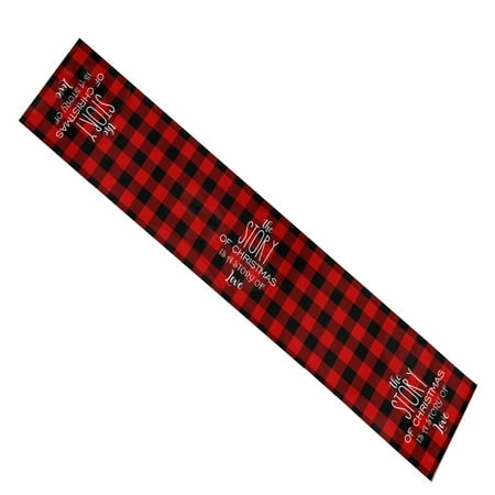 Table Cloths Tablecloth Table Cloths Christmas Table Runner Red Black Checkered Seasonal Winter Holiday Machine Washable Kitchen Dining Table Decoration For Christmas New Year Family Party C
Table Cloths Tablecloth Table Cloths Christmas Table Runner Red Black Checkered Seasonal Winter Holiday Machine Washable Kitchen Dining Table Decoration For Christmas New Year Family Party C