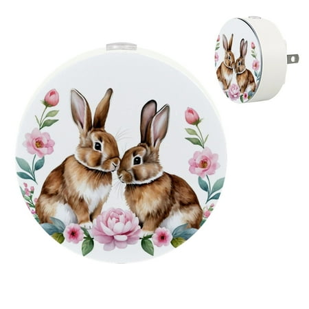 YZUOUZY Night Lights Plug into Wall Nightlight Bedroom Lamps Set of 2 Rabbit Easter Ring Flowers
YZUOUZY Night Lights Plug into Wall Nightlight Bedroom Lamps Set of 2 Rabbit Easter Ring Flowers