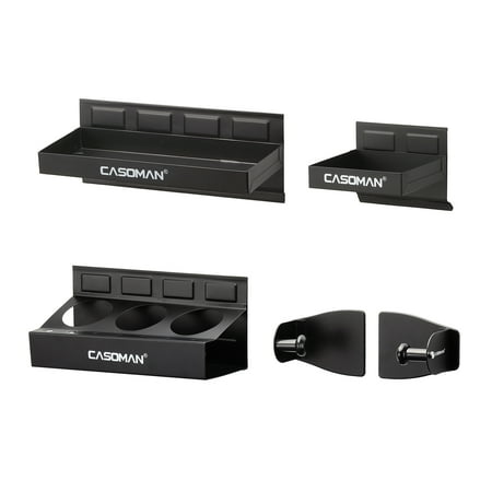 CASOMAN 4Pcs Magnetic Toolbox Shelf Tray Magnetic Tool Box holder for Cabinet Side Shelf Storage Van Workshop Tool Trays Paper Towel Holder and Spray Can Holder
CASOMAN 4Pcs Magnetic Toolbox Shelf Tray Magnetic Tool Box holder for Cabinet Side Shelf Storage Van Workshop Tool Trays Paper Towel Holder and Spray Can Holder