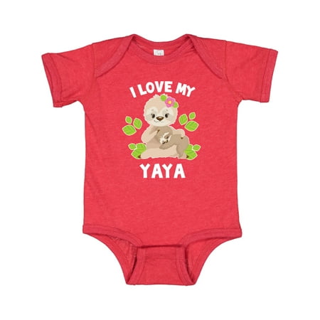 Inktastic Cute Sloth I Love My Yaya with Green Leaves Gift Baby Boy or Baby Girl Bodysuit
Inktastic Cute Sloth I Love My Yaya with Green Leaves Gift Baby Boy or Baby Girl Bodysuit