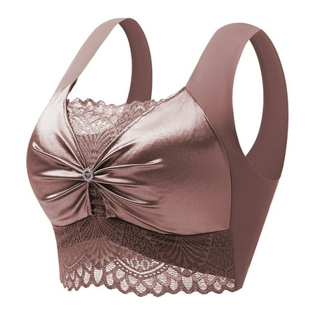 njshnmn Bras for Women Plus Size Seamless Bra with Full Coverage Wireless Bra Comfort Everyday Bra Pink 4L
njshnmn Bras for Women Plus Size Seamless Bra with Full Coverage Wireless Bra Comfort Everyday Bra Pink 4L