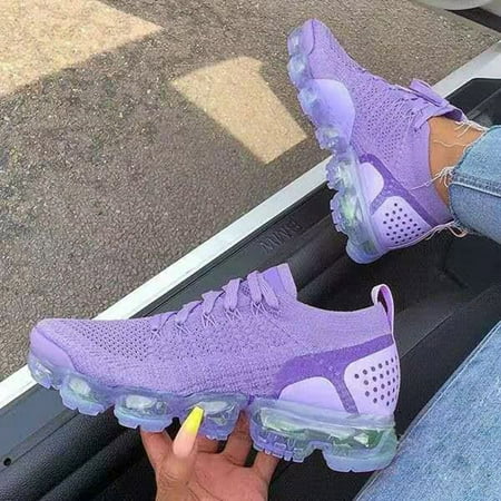 Summer Savings Clearance! Zpanxa Womens Casual Shoes Spring and Summer Pure Color Air Cushion Bottom To Increase Breathable Casual Purple 40
Summer Savings Clearance! Zpanxa Womens Casual Shoes Spring and Summer Pure Color Air Cushion Bottom To Increase Breathable Casual Purple 40