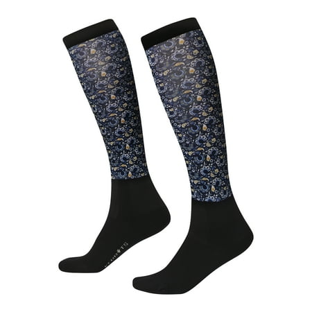 Kerrits Dual Zone Boot Socks (One Size Ink Make Your Luck)