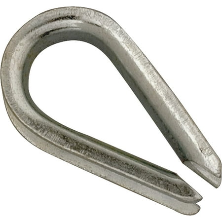 New 10PK Campbell Chain T7670619 Wire Rope Thimble 3/16 Inch Electro Galvanized Malleable Iron (Case of 10)
New 10PK Campbell Chain T7670619 Wire Rope Thimble 3/16 Inch Electro Galvanized Malleable Iron (Case of 10)