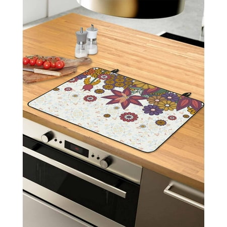 Boho Floral Stove Top Covers for Electric Stove Heat Insulation Fireproof Glass Cooktop Cover Counter Top Glass Stove Cover for Prevent Scratches 36 x21 Modern Vintage Flowers Botanical
Boho Floral Stove Top Covers for Electric Stove Heat Insulation Fireproof Glass Cooktop Cover Counter Top Glass Stove Cover for Prevent Scratches 36 x21 Modern Vintage Flowers Botanical