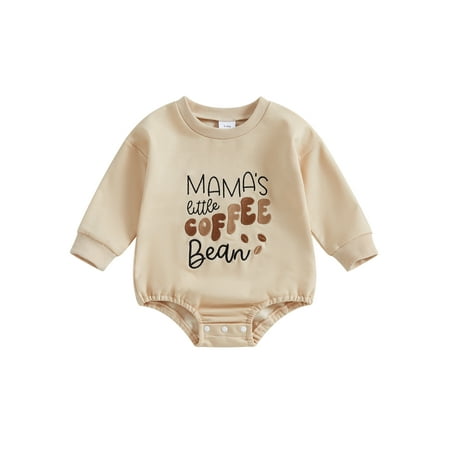YASUTNKS Baby Boys Girls Romper Cute Long Sleeve Crew Neck Coffee Bean Embroidery Bodysuit Newborn Fall Playsuit
YASUTNKS Baby Boys Girls Romper Cute Long Sleeve Crew Neck Coffee Bean Embroidery Bodysuit Newborn Fall Playsuit