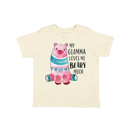 Inktastic My Glamma Loves Me Beary Much with Cute Bear Gift Toddler Boy or Toddler Girl T-Shirt
Inktastic My Glamma Loves Me Beary Much with Cute Bear Gift Toddler Boy or Toddler Girl T-Shirt