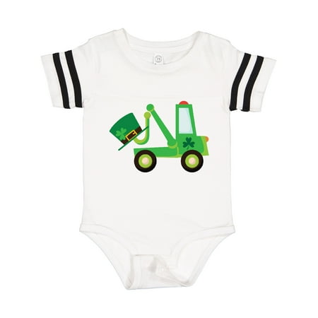 Inktastic St Patricks Tow Truck Gift Baby Boy Bodysuit
