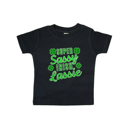 Inktastic Super Sassy Irish Lassy with Green 4 Leaf Clovers Gift Baby Boy or Baby Girl T-Shirt
Inktastic Super Sassy Irish Lassy with Green 4 Leaf Clovers Gift Baby Boy or Baby Girl T-Shirt