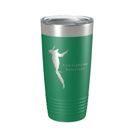 East Canyon Reservoir Tumbler Lake Map Travel Mug Insulated Laser Engraved Coffee Cup Utah 20 oz Green
East Canyon Reservoir Tumbler Lake Map Travel Mug Insulated Laser Engraved Coffee Cup Utah 20 oz Green