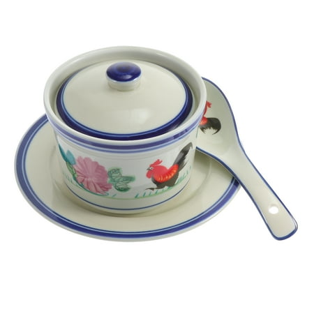 1 Set Durable Ceramic Anti-scalding Stewing Pot for Fungus Soup Bird s Nest (White)
1 Set Durable Ceramic Anti-scalding Stewing Pot for Fungus Soup Bird s Nest (White)
