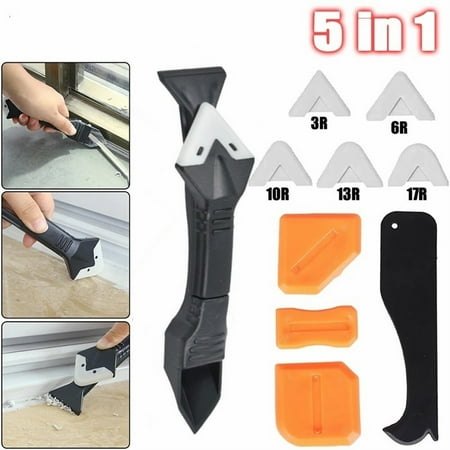 BAMILL 5 in 1 Remover Tool Kit Silicone Scraper Set Caulking Grouting Sealant Finishing
BAMILL 5 in 1 Remover Tool Kit Silicone Scraper Set Caulking Grouting Sealant Finishing