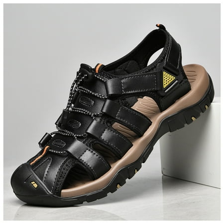 Men Sandals Outdoor Trekking Hiking Shoes Closed Toe Slippers Beach Fisherman Men Sandals Summer Athletic Comfortable Black 42
Men Sandals Outdoor Trekking Hiking Shoes Closed Toe Slippers Beach Fisherman Men Sandals Summer Athletic Comfortable Black 42