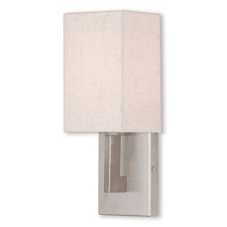 Wall Sconces 1 Light With Steel Hand Crafted Oatmeal Color Fabric Hardback Shade English Bronze size 5 in 40 Watts - World of Crystal
Wall Sconces 1 Light With Steel Hand Crafted Oatmeal Color Fabric Hardback Shade English Bronze size 5 in 40 Watts - World of Crystal