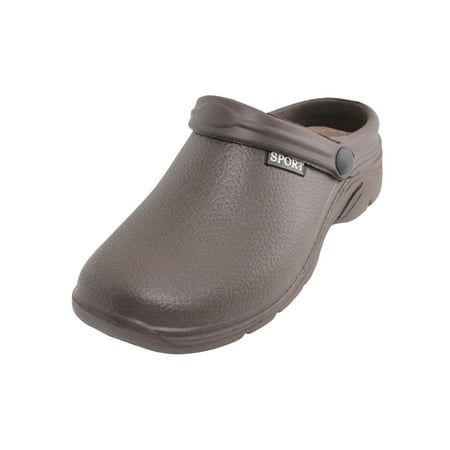 Women s Clog Rubber Comfy Casual Garden Slingback Shoe Sandal