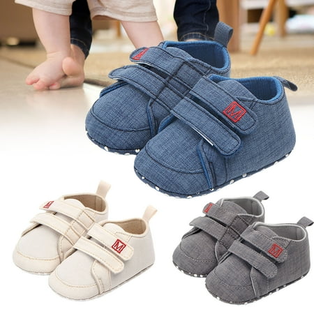 MyBeauty Autumn Winter Baby Unisex Cotton Flat Sole Anti-skid Magic Tape Toddler Shoes Dark Blue 12
MyBeauty Autumn Winter Baby Unisex Cotton Flat Sole Anti-skid Magic Tape Toddler Shoes Dark Blue 12