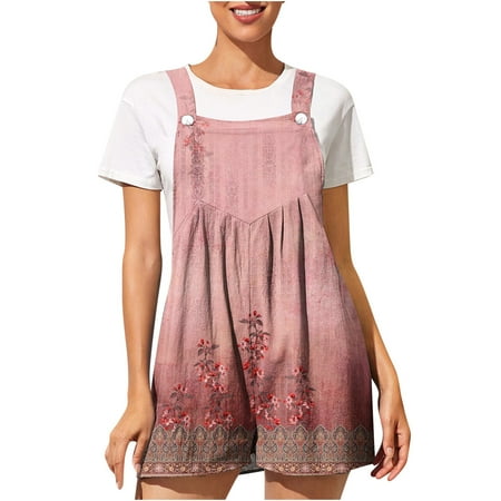 AIEOTT Jumpsuits for Women Clearance Rompers for Women Womens Fashion Summer Casual Sleeveless Suspender Jumpsuit Overalls Jumpsuit Shorts Big Holiday Savings
AIEOTT Jumpsuits for Women Clearance Rompers for Women Womens Fashion Summer Casual Sleeveless Suspender Jumpsuit Overalls Jumpsuit Shorts Big Holiday Savings