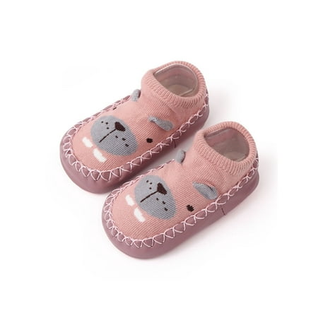 Wazshop Baby Floor Slippers Non-Slip Crib Shoe Cartoon Socks Slipper Cute Soft Sole House Shoes Infant Sock High Top Pull On Pink 18-24 months
Wazshop Baby Floor Slippers Non-Slip Crib Shoe Cartoon Socks Slipper Cute Soft Sole House Shoes Infant Sock High Top Pull On Pink 18-24 months