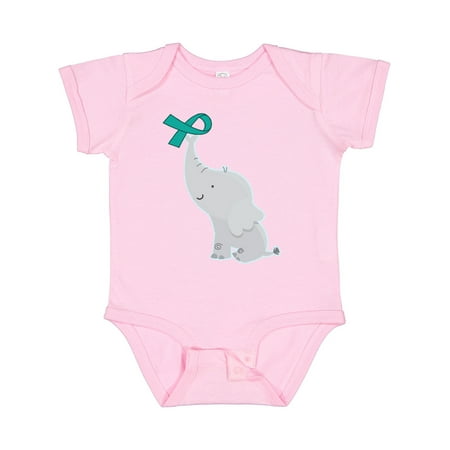 Inktastic Ovarian Cancer PCOS Teal Ribbon Awareness Gift Baby Boy or Baby Girl Bodysuit
Inktastic Ovarian Cancer PCOS Teal Ribbon Awareness Gift Baby Boy or Baby Girl Bodysuit