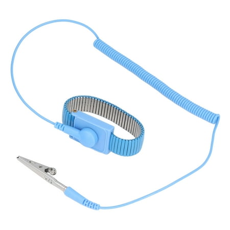 Anti Static Wrist Strap Tool ESD Wristband Accessory PU Stainless Steel For Working Blue Wristband
Anti Static Wrist Strap Tool ESD Wristband Accessory PU Stainless Steel For Working Blue Wristband