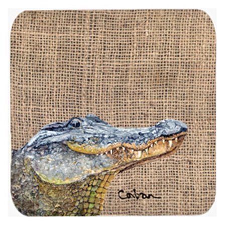 Alligator Foam Coasters, Set Of 4