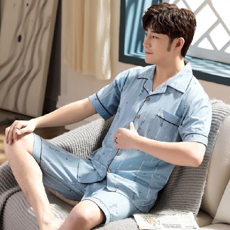 PIKADINGNIS Men Pyjamas Set 3XL 4XL 5XL Short Sleeve Casual Home Wear Spring Summer Button Cotton Father Pajama Sets Leisure Sleepwear Set
PIKADINGNIS Men Pyjamas Set 3XL 4XL 5XL Short Sleeve Casual Home Wear Spring Summer Button Cotton Father Pajama Sets Leisure Sleepwear Set
