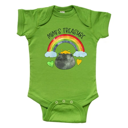 Inktastic Mimi s Treasure St. Patrick s Day Rainbow and Gold Gift Baby Boy or Baby Girl Bodysuit
Inktastic Mimi s Treasure St. Patrick s Day Rainbow and Gold Gift Baby Boy or Baby Girl Bodysuit
